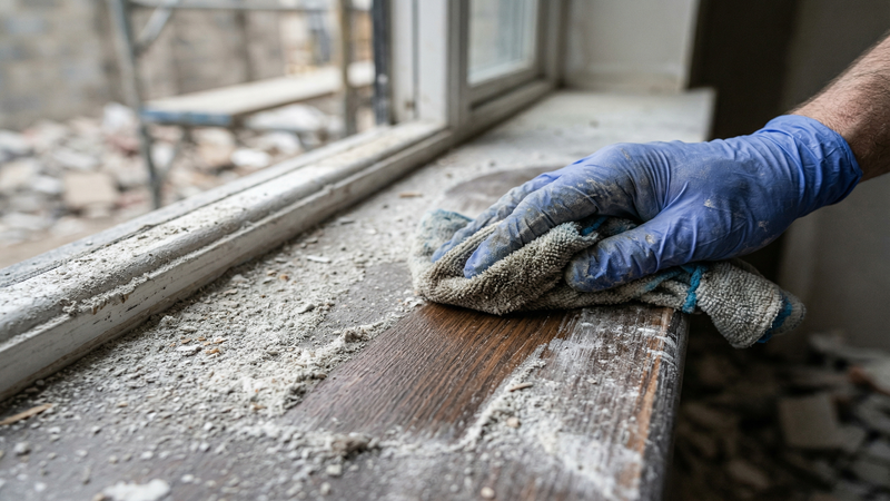 Post construction cleaning